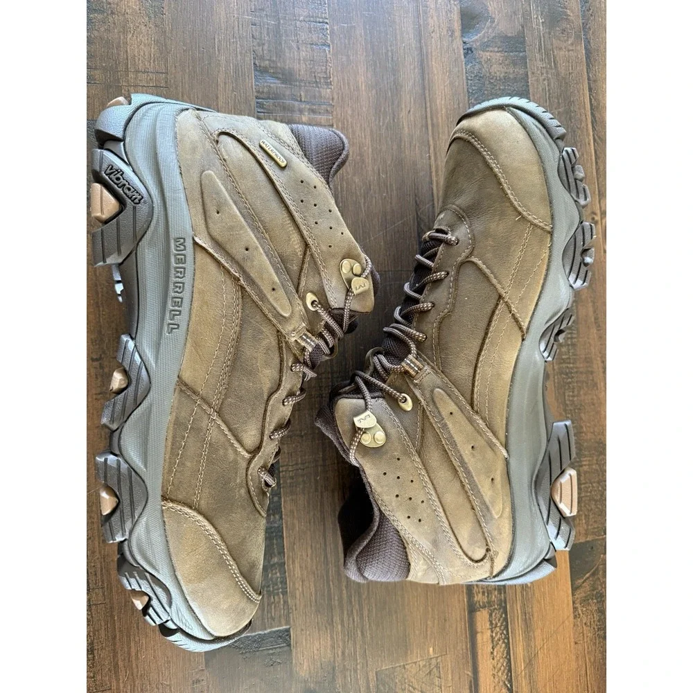 Merrell Men's Sz 13 Moab Adventure 3 Mid Waterproof Boots J003821 Earth Hiking